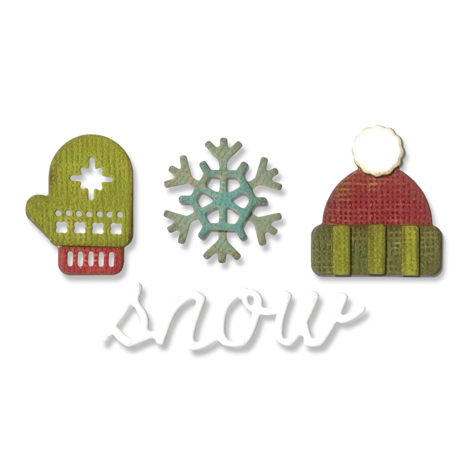Sizzix Sidekick Side-Order Set - Winter by Tim Holtz