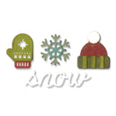 Sizzix Sidekick Side-Order Set - Winter by Tim Holtz