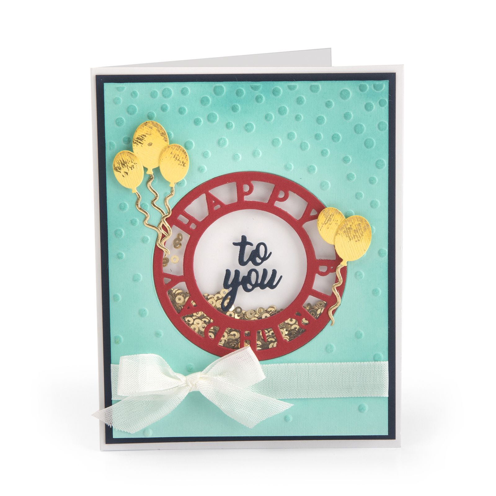 Sizzix Impresslits Embossing Folder - Happy Birthday