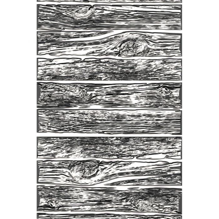 Sizzix 3-D Texture Fades Embossing Folder - Mini Lumber by Tim Holtz