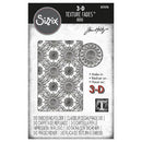 Sizzix 3-D Texture Fades Embossing Folder - Mini Kaleidoscope by Tim Holtz