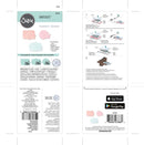 Sizzix Switchlits Embossing Folder - Floral Label by Kath Breen