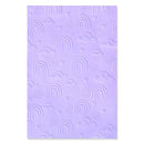 Sizzix Multi-Level Textured Impressions Embossing Folder - Rainbow Sky by Jennifer Ogborn