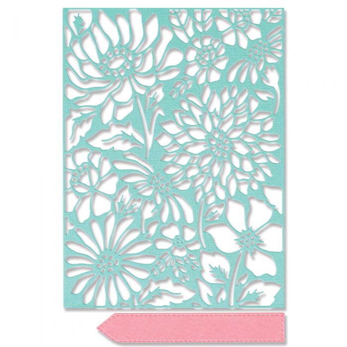 Sizzix Thinlits Die Set 2PK - Botanic Scene by Lisa Jones