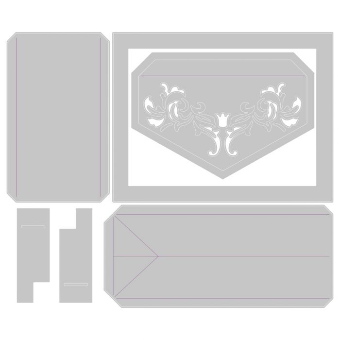Sizzix Thinlits Die Set 7PK - Celebration Gift Box by Kath Breen