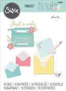 Sizzix Thinlits Die Set 16PK - You've Got Mail by Olivia Rose