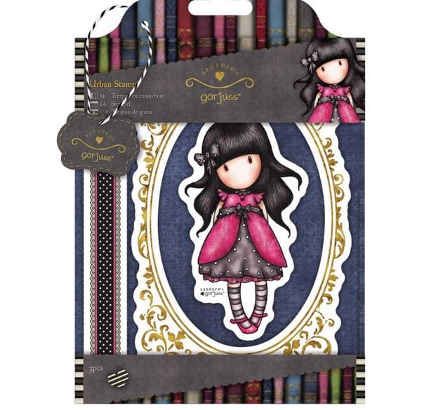 Gorjuss Ladybird, 3 Images Urban Stamps 127x165mm (5