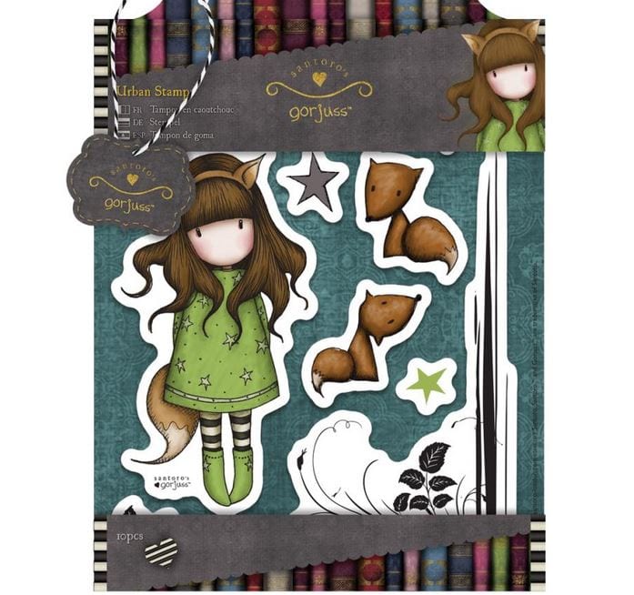 Gorjuss The Fox, 10 Images Simply Urban Stamps