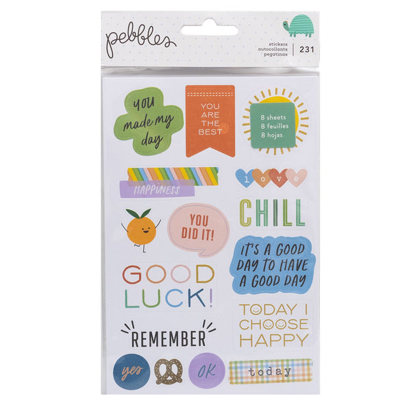 Pebbles Kid at Heart Sticker Book with Iridescent Foil