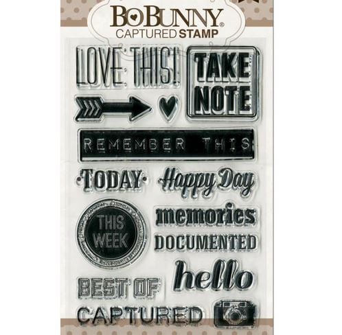 BoBunny Captured Stamps