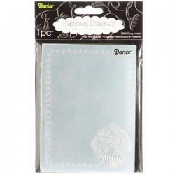 Darice Embossing Folder Cupcake