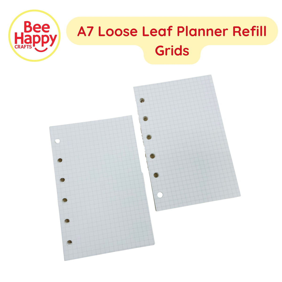 A7 Loose Leaf Planner Refill
