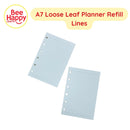 A7 Loose Leaf Planner Refill