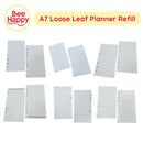 A7 Loose Leaf Planner Refill