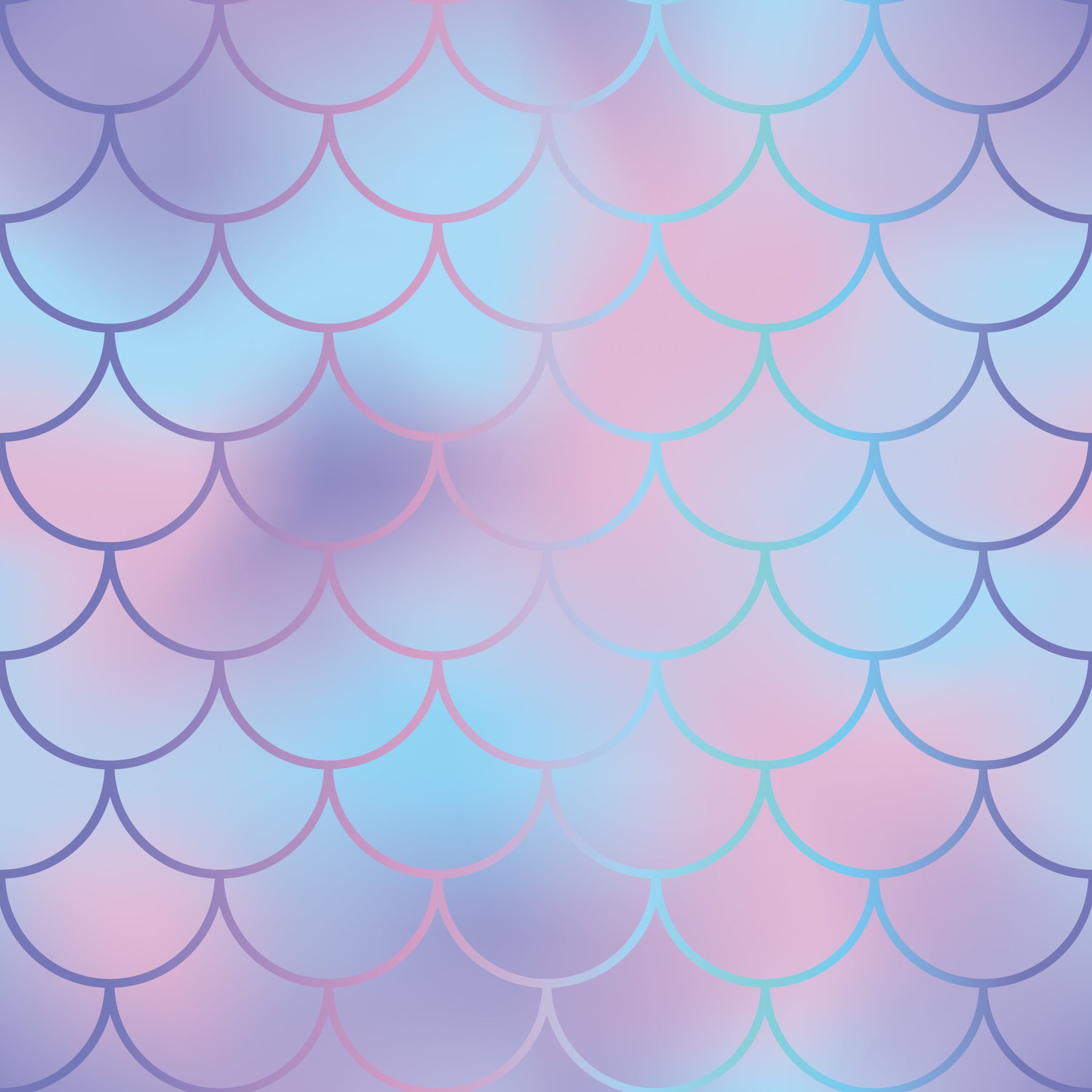 Bee Happy Mermaid Scales Sublimation Ink Transfer Sheets 12