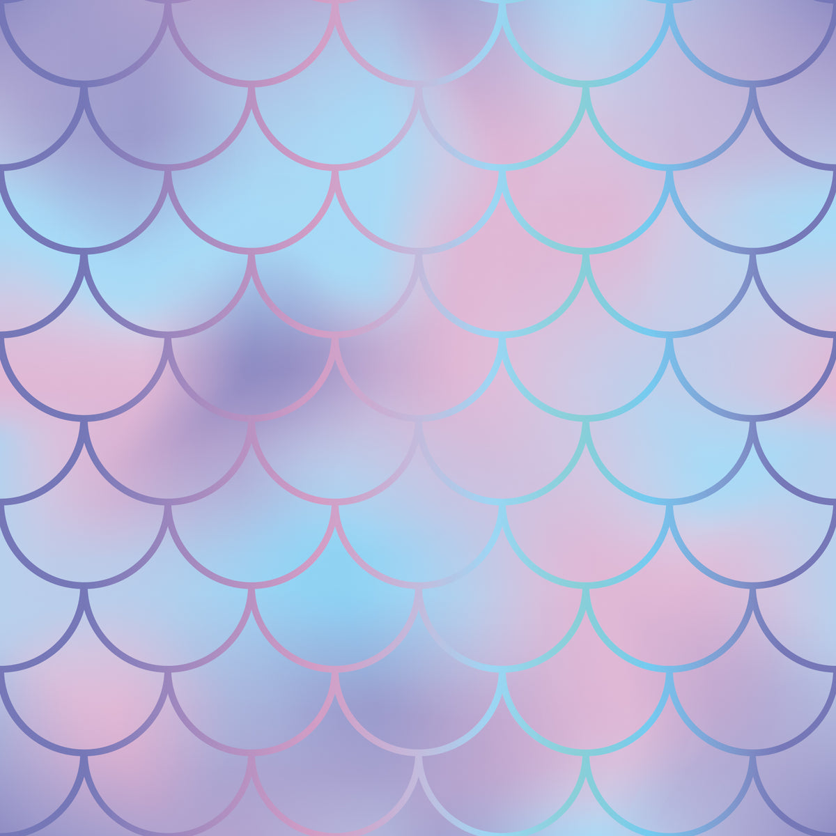 Bee Happy Mermaid Scales Sublimation Ink Transfer Sheets 12
