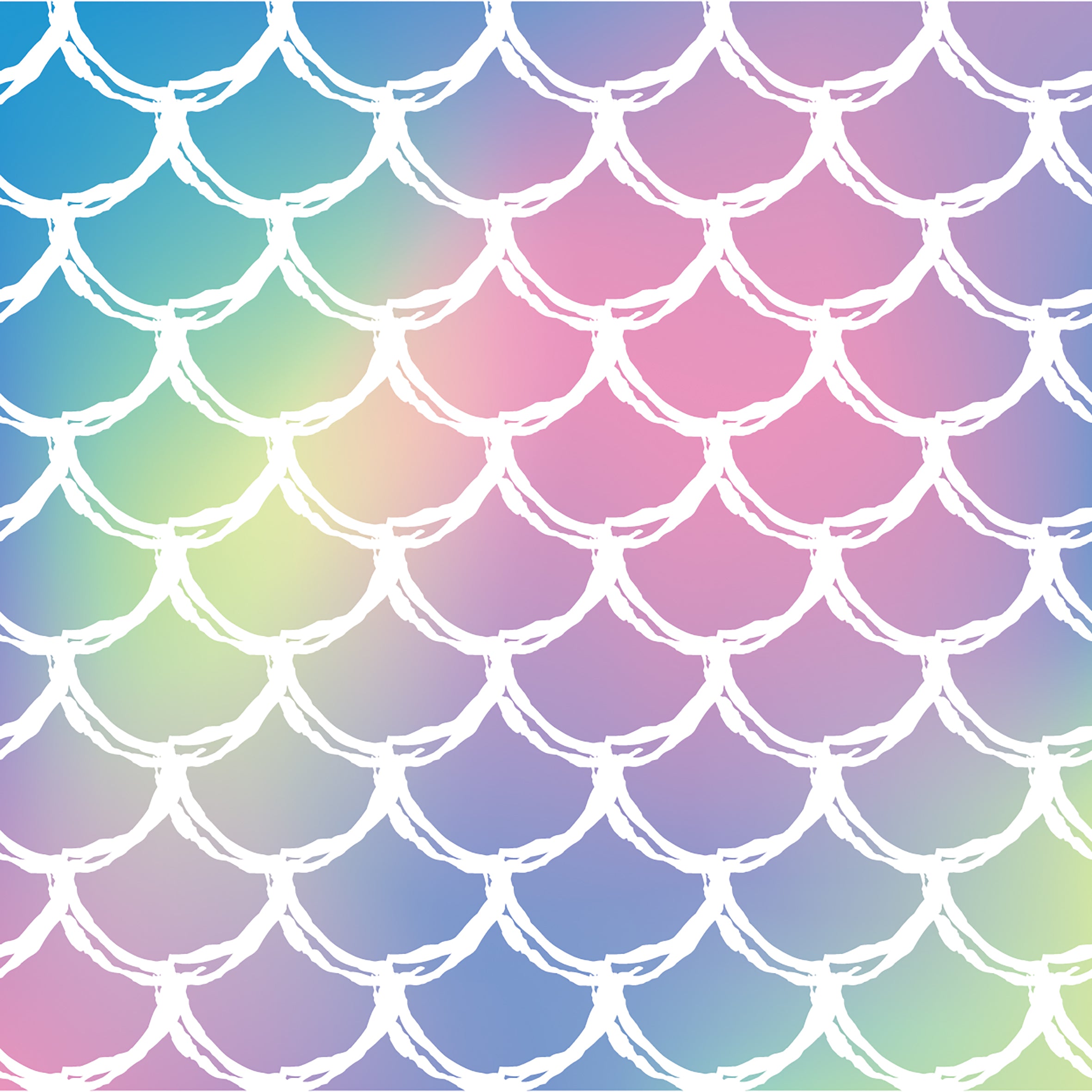 Bee Happy Mermaid Scales Sublimation Ink Transfer Sheets 12