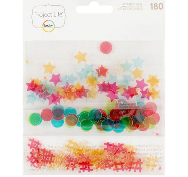 Project Life Acetate Shape Designs - Instax Becky Higgins