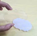 2" x 3" Flourish Tag Blank Acrylic (3mm thick)