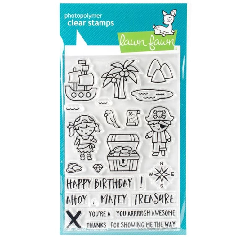Lawn Fawn Ahoy Matey Clear Stamps 4