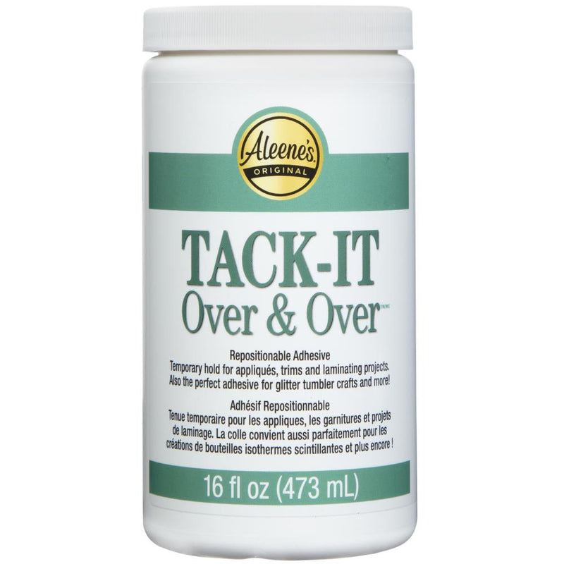 Aleene's Tack-It Over & Over Repositional Adhesive 16oz