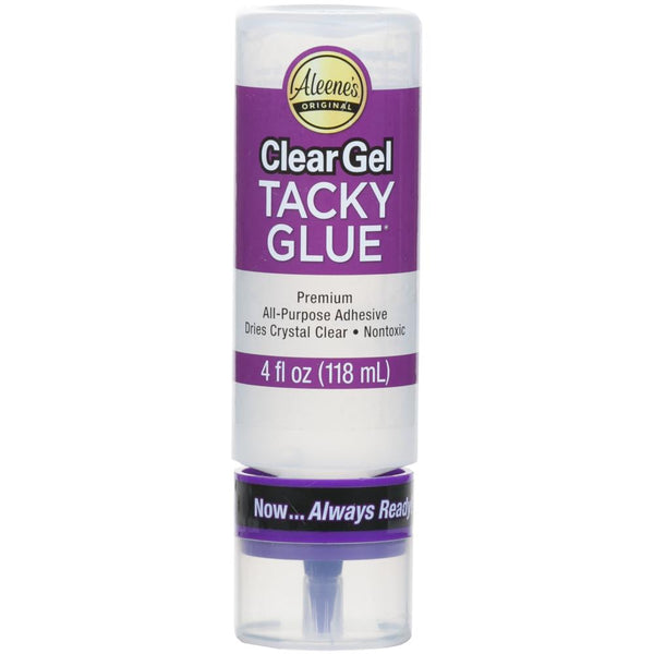Aleene's Always Ready Clear Gel Tacky Glue 4oz