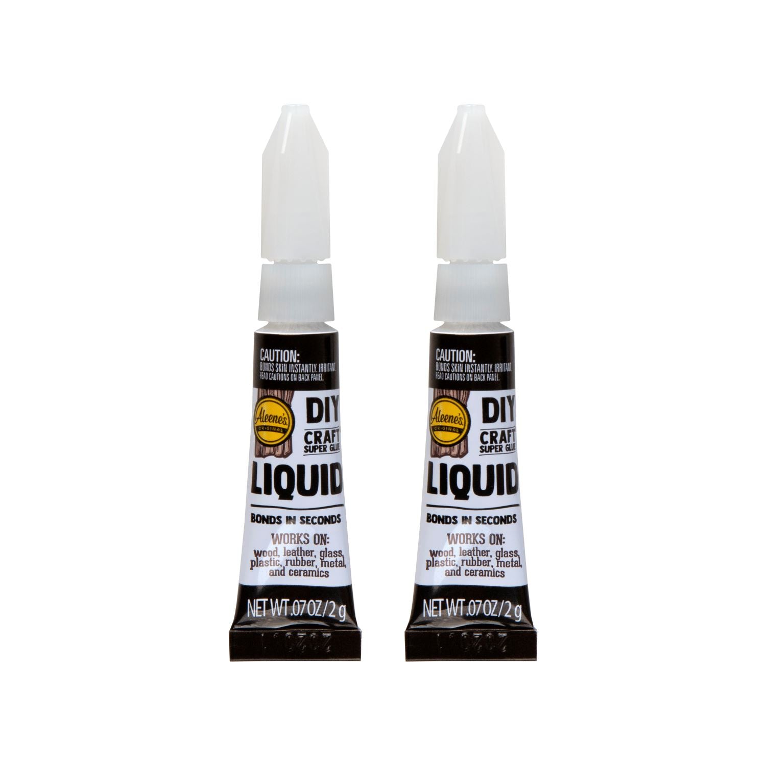 Aleene's DIY Craft Super Glue Liquid 2/Pkg
