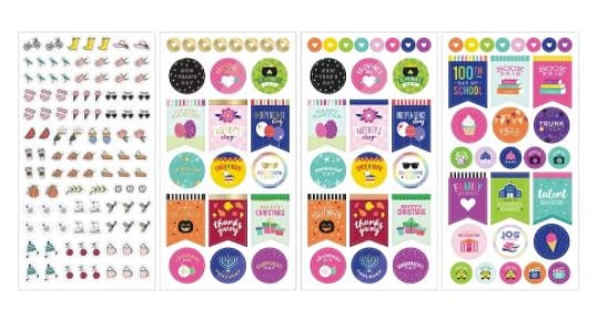 Me and My Big Ideas All in a Season 100 Sheets Happy Planner Mega Value Pack 3281 Stickers