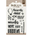 BoBunny Amen Stamps