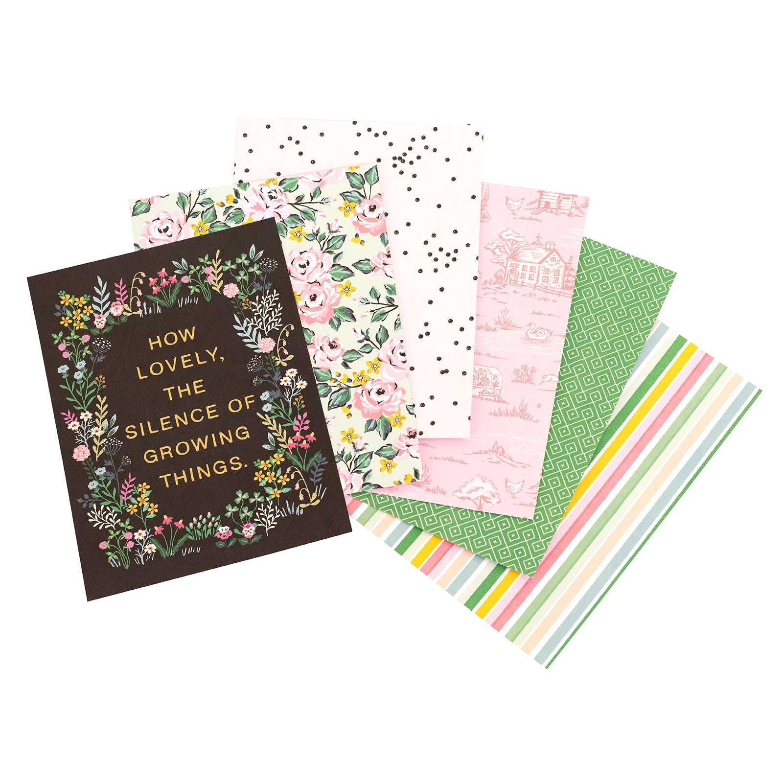American Crafts Maggie Holmes Garden Party Paper Pad 6