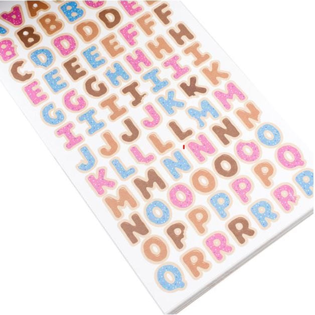 Amy Tangerine Designer Sticker Book w/ Gold Foil 30 Pages