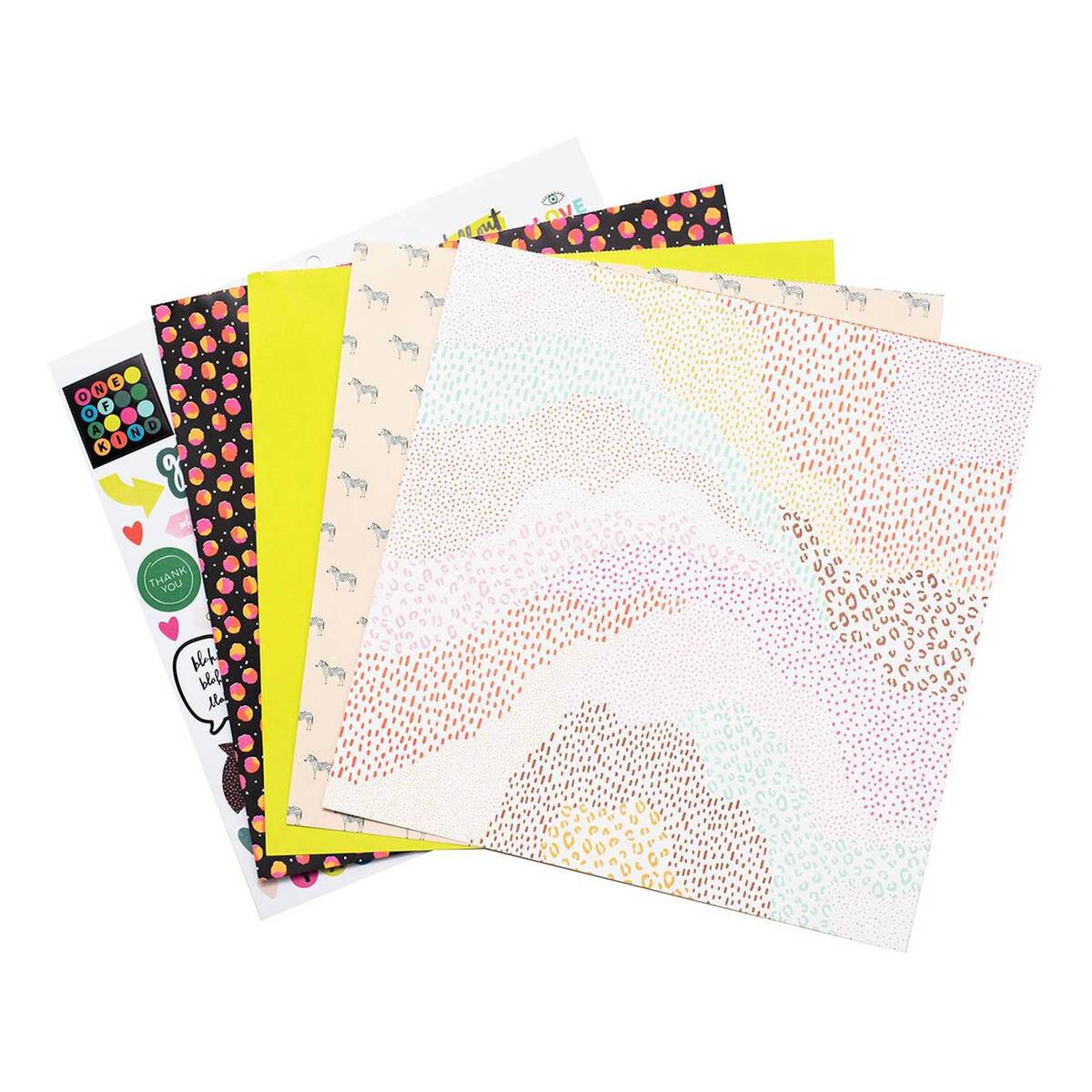 Amy Tangerine Brave and Bold Project Pad 12