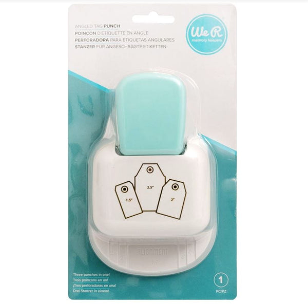 We R Memory Keepers 3-in-1 Angled Tag Punch