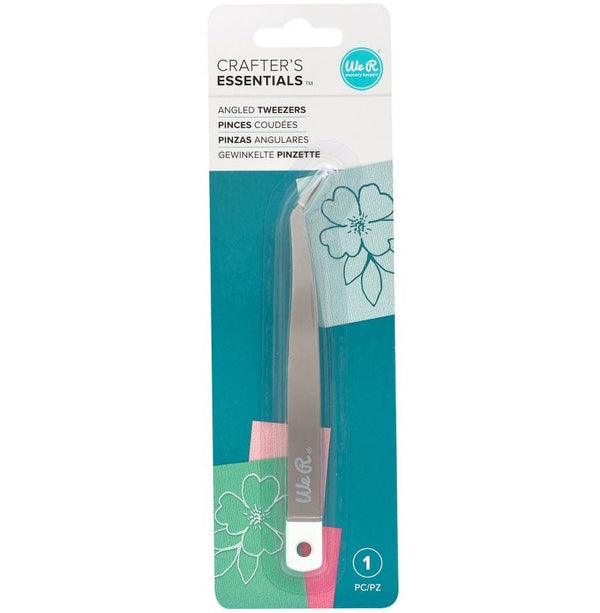 We R Memory Keepers Angled Tweezers Crafter's Essentials