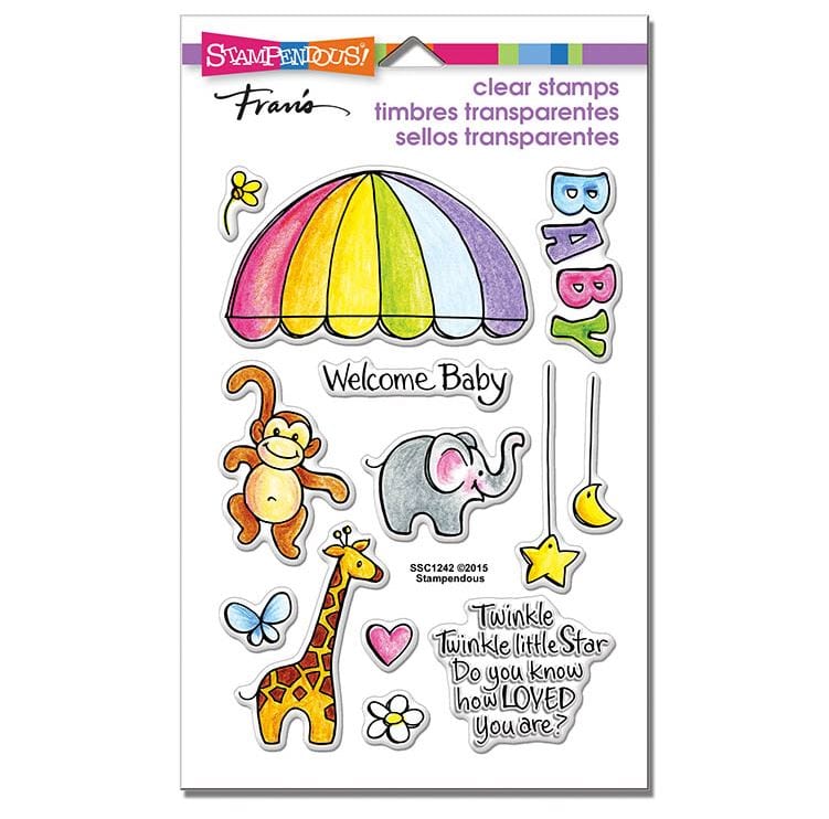 Stampendous Animal Mobile Perfectly Clear Stamps