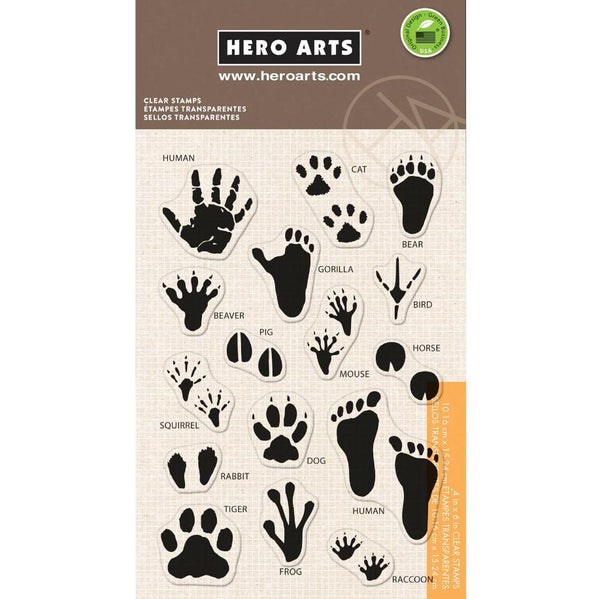 Hero Arts Animal Prints Stamps