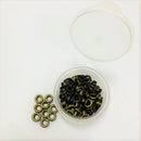 4.5mm Colored Eyelets 80pcs Fits Crop-a-dile and 5mm Eyelet Setter