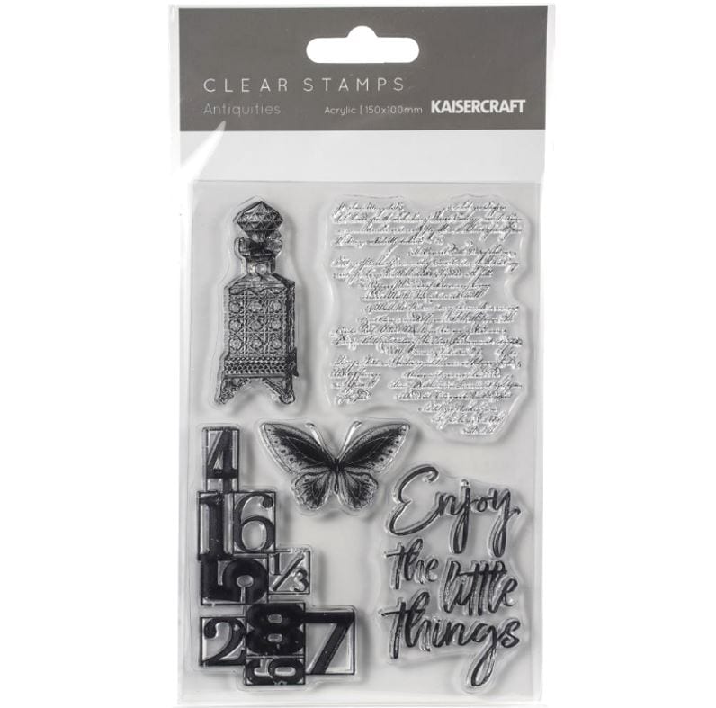Kaisercraft Antiquities Clear Stamps 4