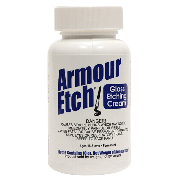 Armour Etch Glass Etching Cream 10oz