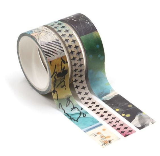 Ronda Palazzari Art Journaling Washi Tape Set B - 3 Rolls