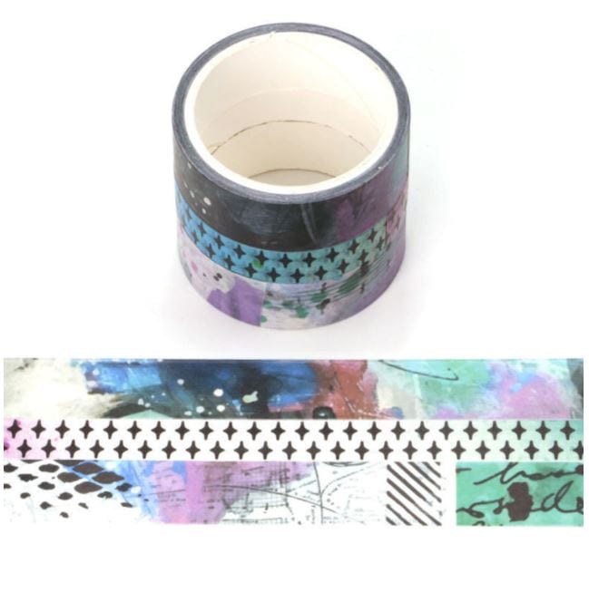 Ronda Palazzari Art Journaling Washi Tape Set A - 3 Rolls