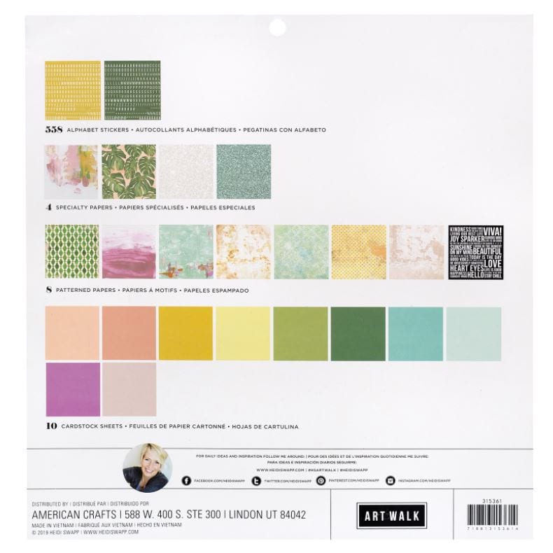 Art Walk Project Pad by Heidi Swapp 12