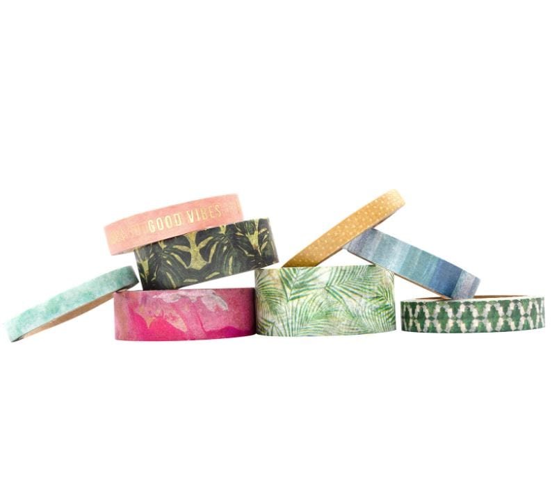 American Crafts Heidi Swapp Art Walk Washi Tape Set 8 Rolls