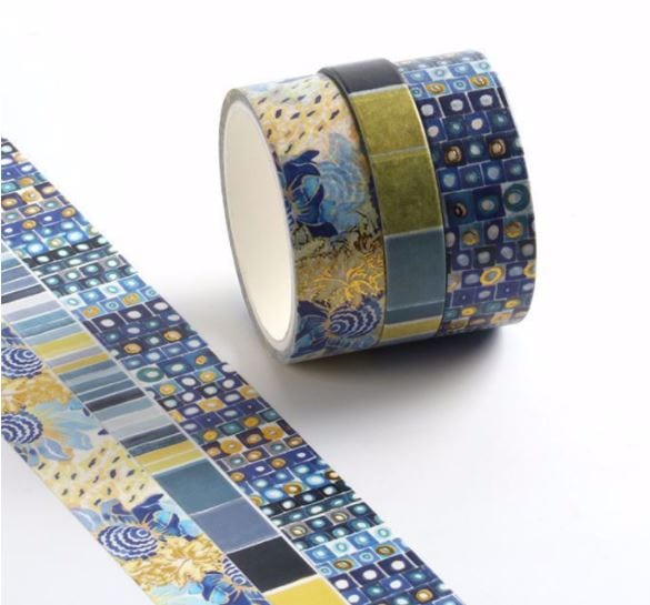 Isa Catto Studio Art Foil Washi Tape Set - 3 Rolls