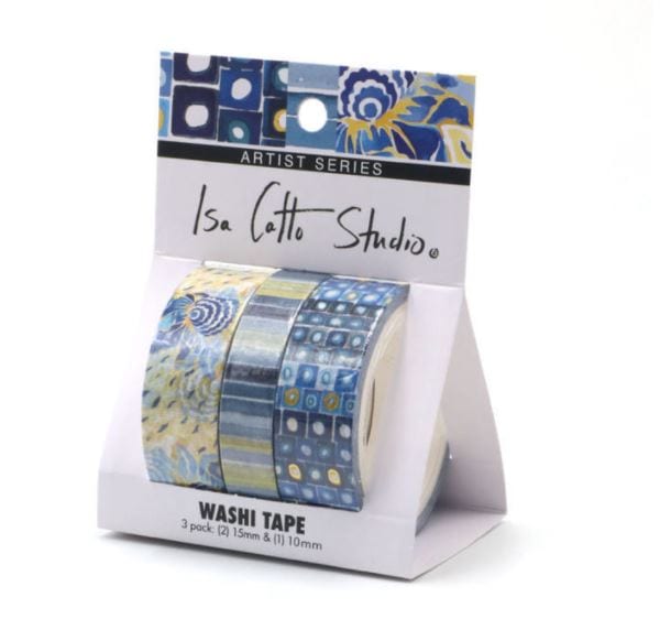 Isa Catto Studio Art Foil Washi Tape Set - 3 Rolls