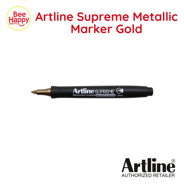 Artline Supreme Metallic Marker Gold 1mm (EPF790)