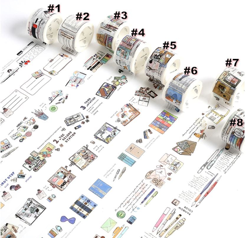 Arts and Stationery Stuff Masking Tapes