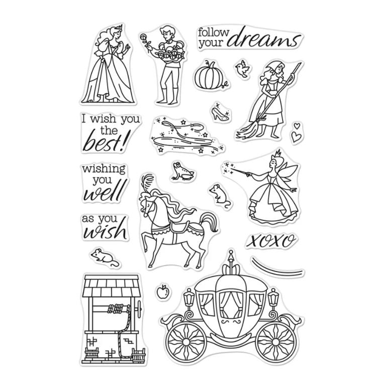 Hero Arts As You Wish Stamp Set CM390