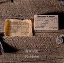 Atlantic Ticket Series Antique Wood Mounted Stamps Moking Travel