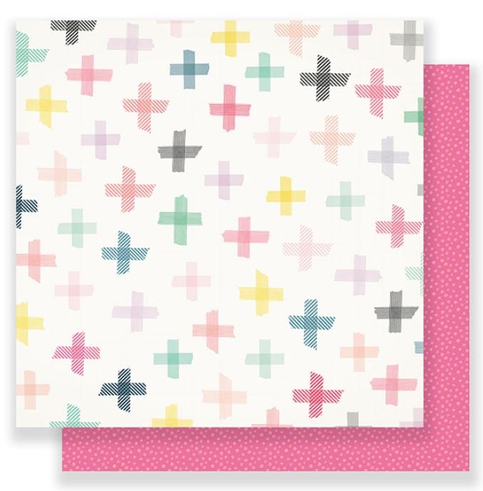 Crate Paper Blossom Double-Sided Cardstock 12"X12"